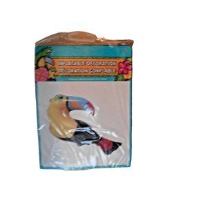 New Luau Inflatable Decoration Parrot 21.5" Fun Party Pool